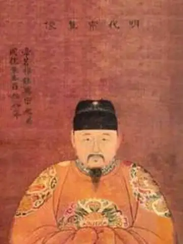 景泰帝の肖像